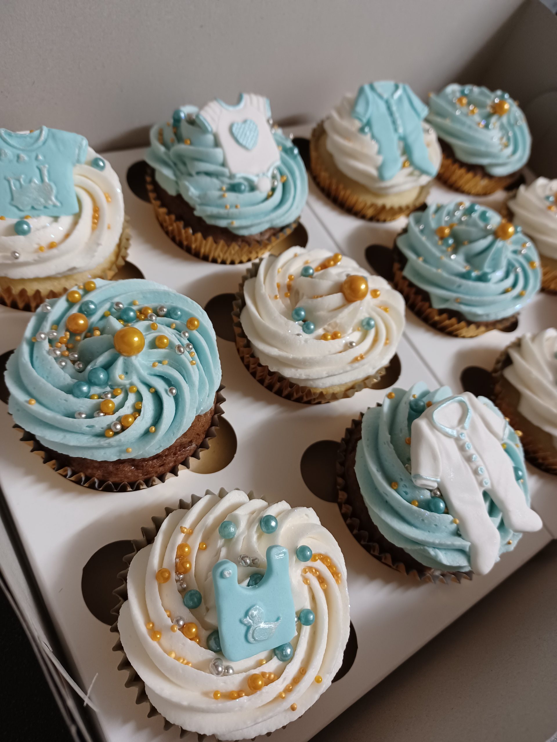 Baby Shower Cupcakes