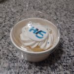 Corporate Branded Cupcake